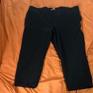 Black Cropped dress Pants